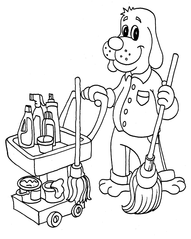 Free Coloring Pages | Printable Coloring Pages from CleantItSupply