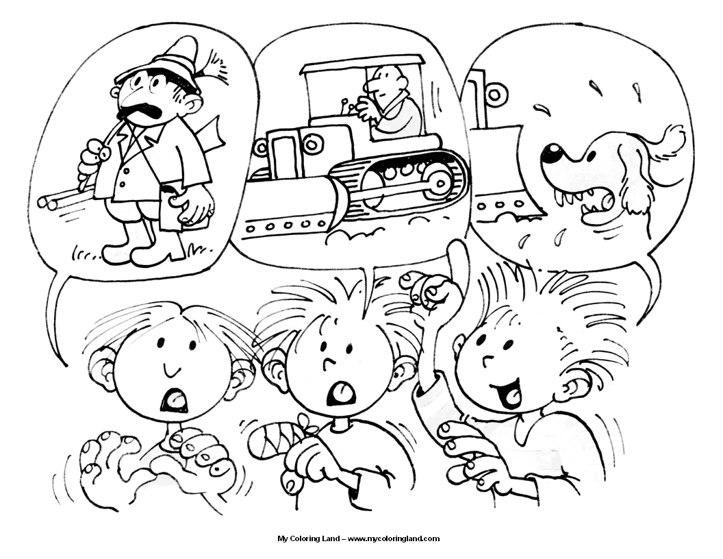 Coloring Pages For Boys - My Coloring Land