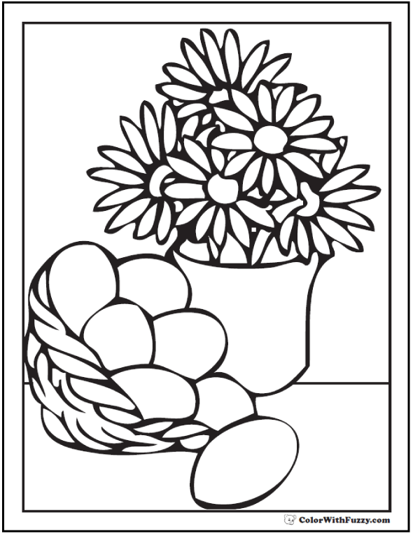 102+ Flower Coloring Pages ✨Print Ad-free PDF Downloads