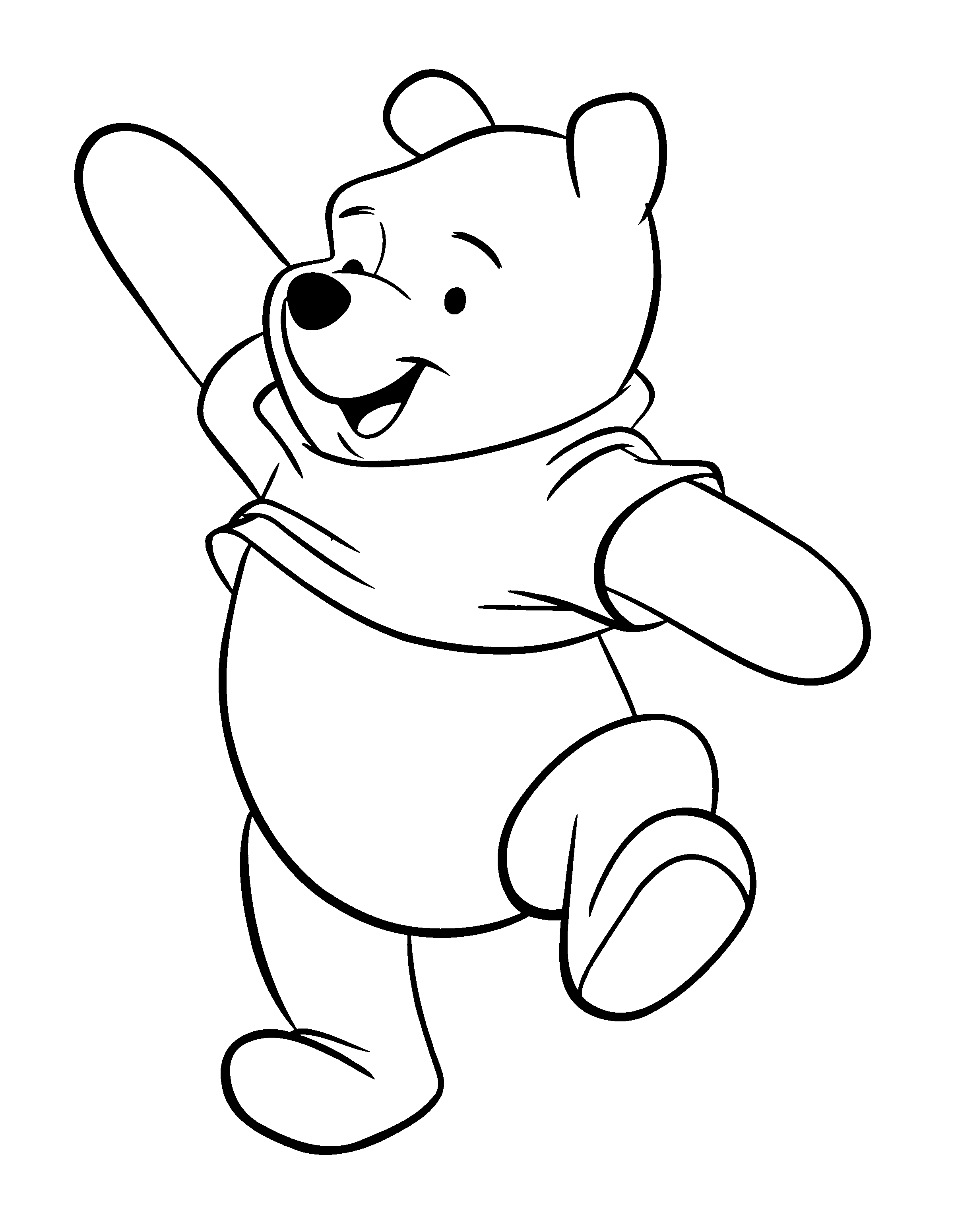 Winnie The Pooh Cuddle | Winnie the Pooh Coloring Pages ...