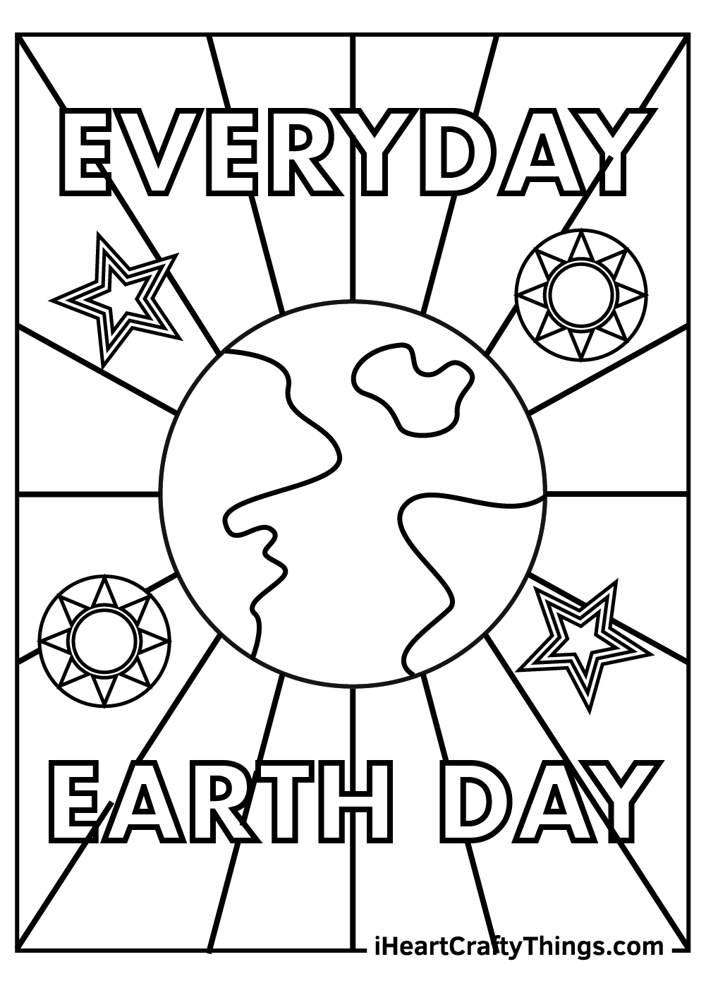 Earth Day Coloring Pages (Updated 2023)