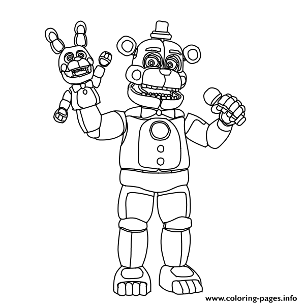 28+ Collection Of Fnaf Funtime Foxy Coloring Pages | Fnaf Coloring Pages  Funtime Foxy - Great free cl… | Fnaf coloring pages, Monster coloring pages,  Coloring pages