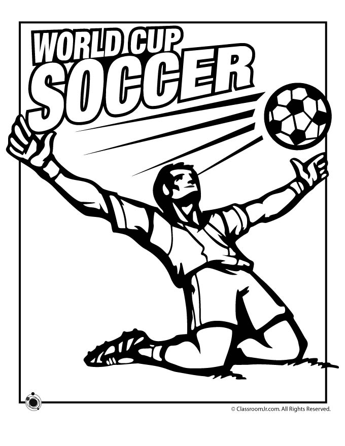 Soccer World Cup Coloring Page | Woo! Jr. Kids Activities : Children's  Publishing
