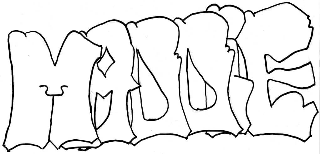 Coloring Pages Of My Name - Coloring Home