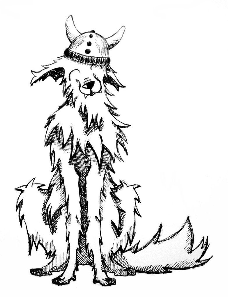 Free Viking Coloring Pages For Adults & Kids, Wolf Coloring Pages ...