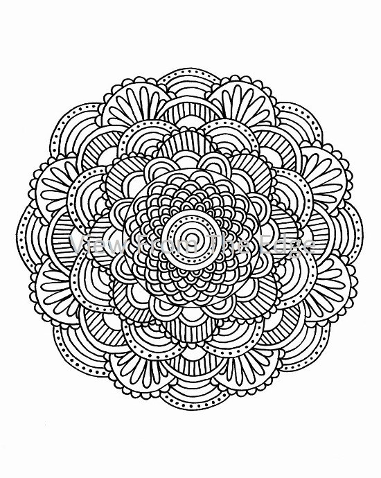 Mandala Coloring Book Adult Mehndi Henna Printable Pdf 20 Pages By Coloring Home