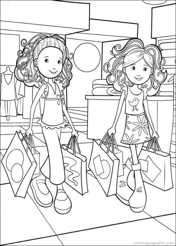 groovy girl coloring pages ...