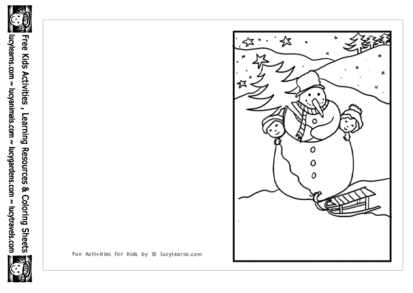 Relax With These Free, Printable 34+ Free Printable Greeting Cards For Kids To Color for Adults