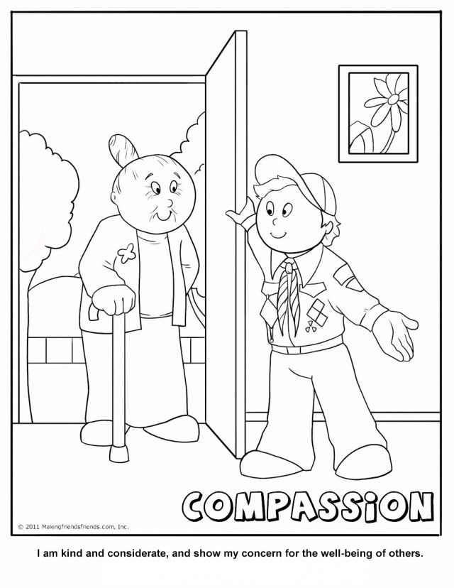 Cub Scout - Coloring Pages for Kids and for Adults