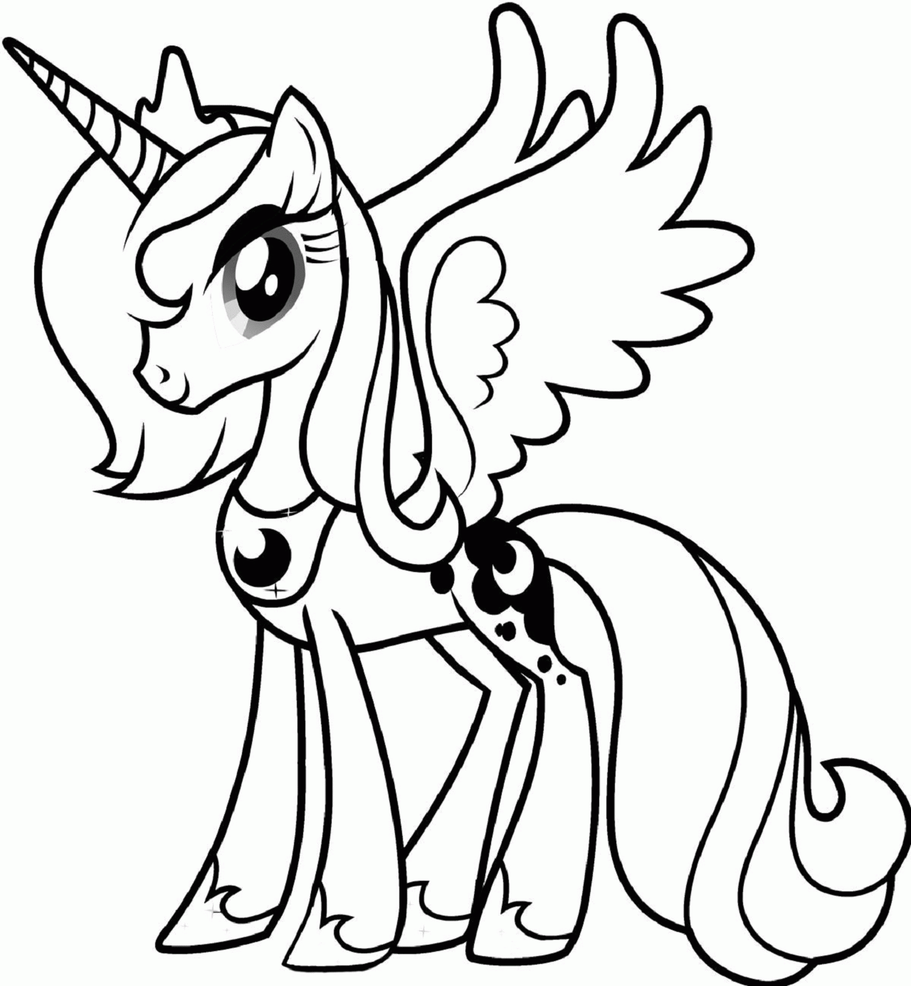 My Little Pony Coloring Pages Printable | Activity Shelter