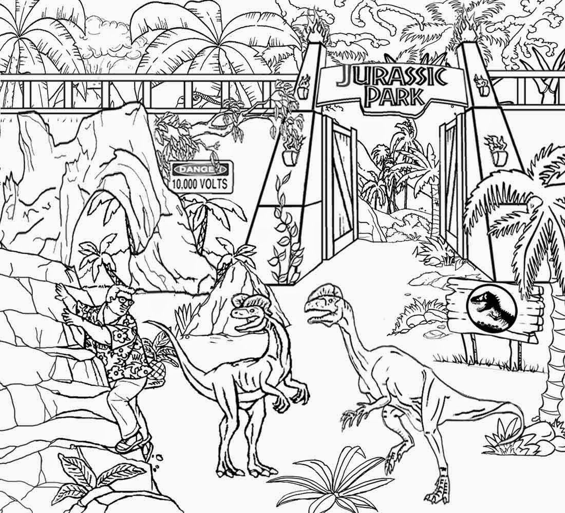 9 Pics of LEGO Jurassic Park Coloring Pages - World Jurassic Park ...