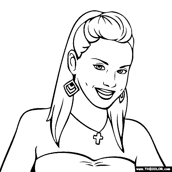 Famous People Online Coloring Pages | Page 3