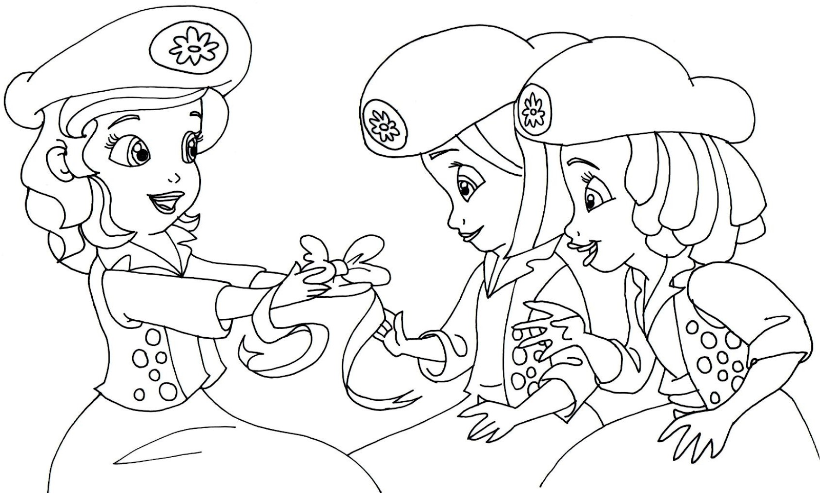 Clover Sophia Coloring Pages To Print - Coloring Pages For All Ages