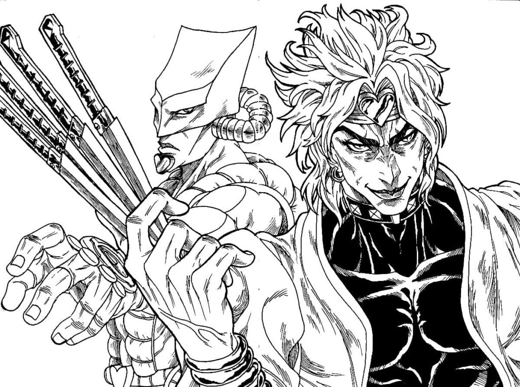 Dio Coloring Pages.