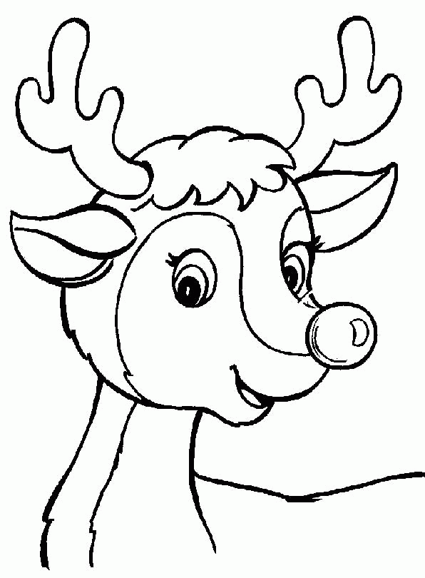 Cute Baby Deer Coloring Pages - Coloring Page