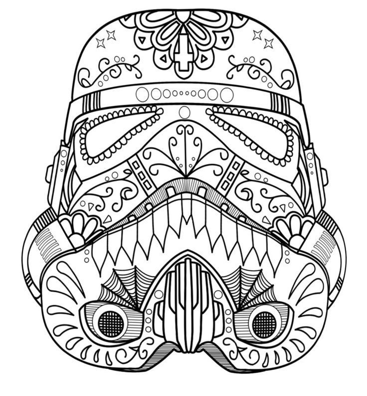 Stormtrooper - Coloring Pages for Kids and for Adults