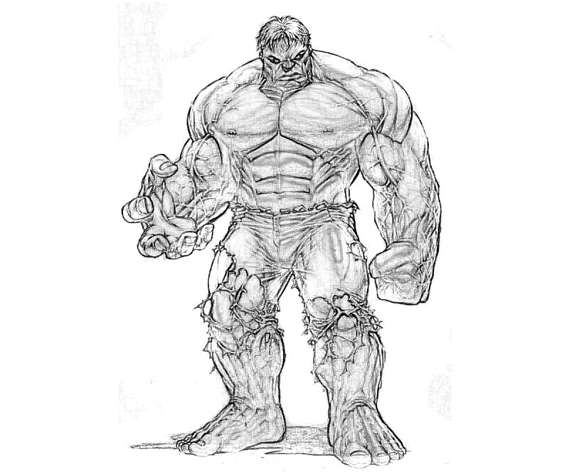 Hulk Movie Coloring Pages