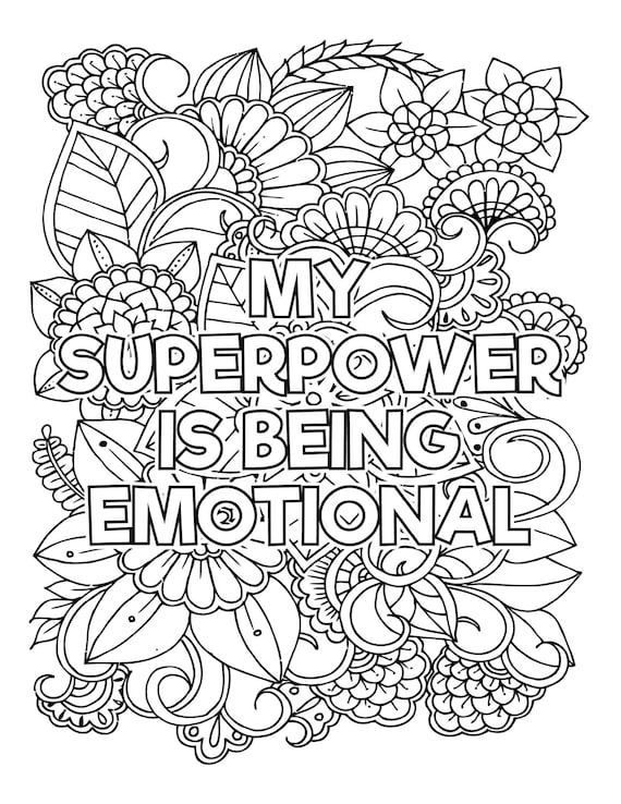 20 Printable Healing Recovery Coloring Pages / Motivational - Etsy