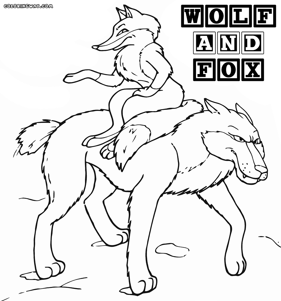 Fox coloring pages | Coloring pages to download and print