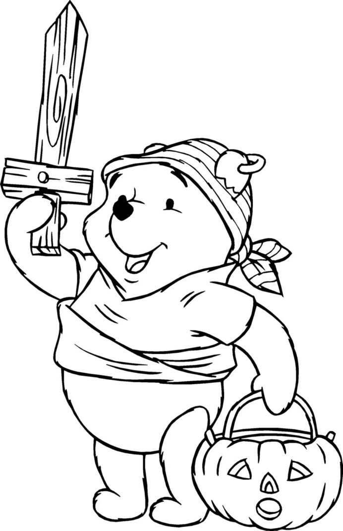 Free Printable Halloween Coloring For Kids Print Them Winnie The Pooh  Practice Math Free Winnie The Pooh Halloween Coloring Pages Coloring Pages  5th grade websites for students 8th grade algebra test common