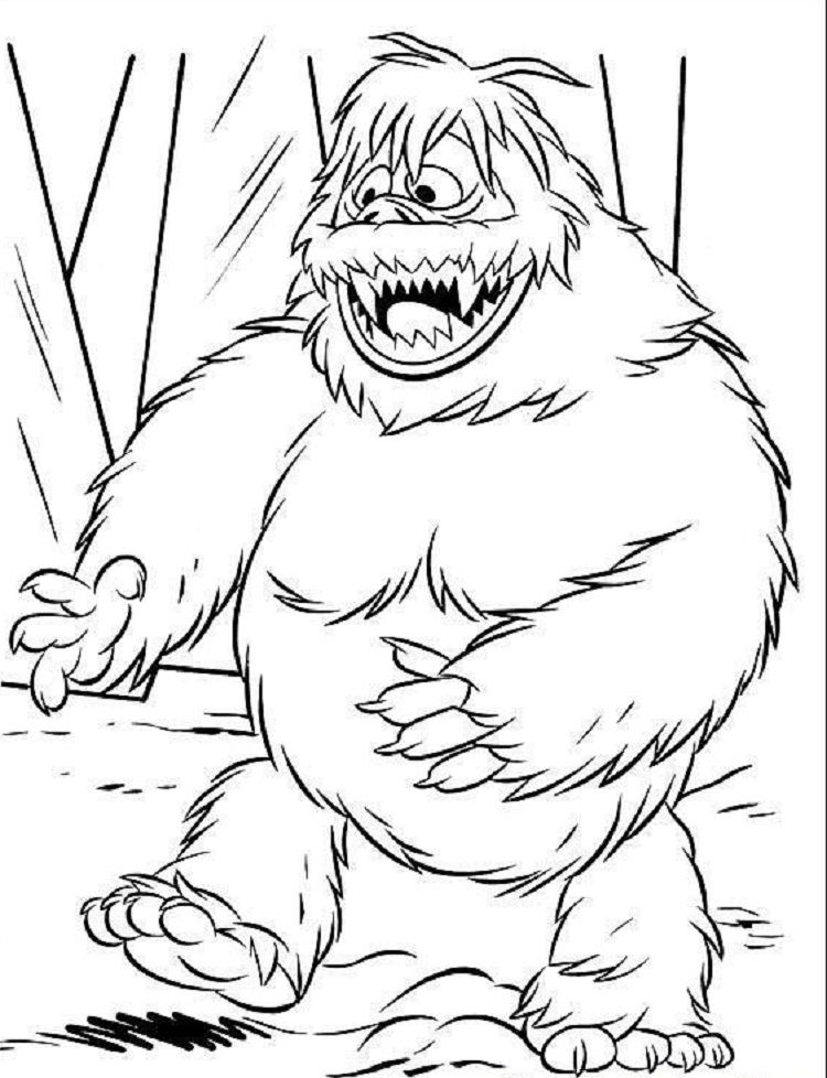 Abominable Snowman Coloring Pages ...pinterest.com