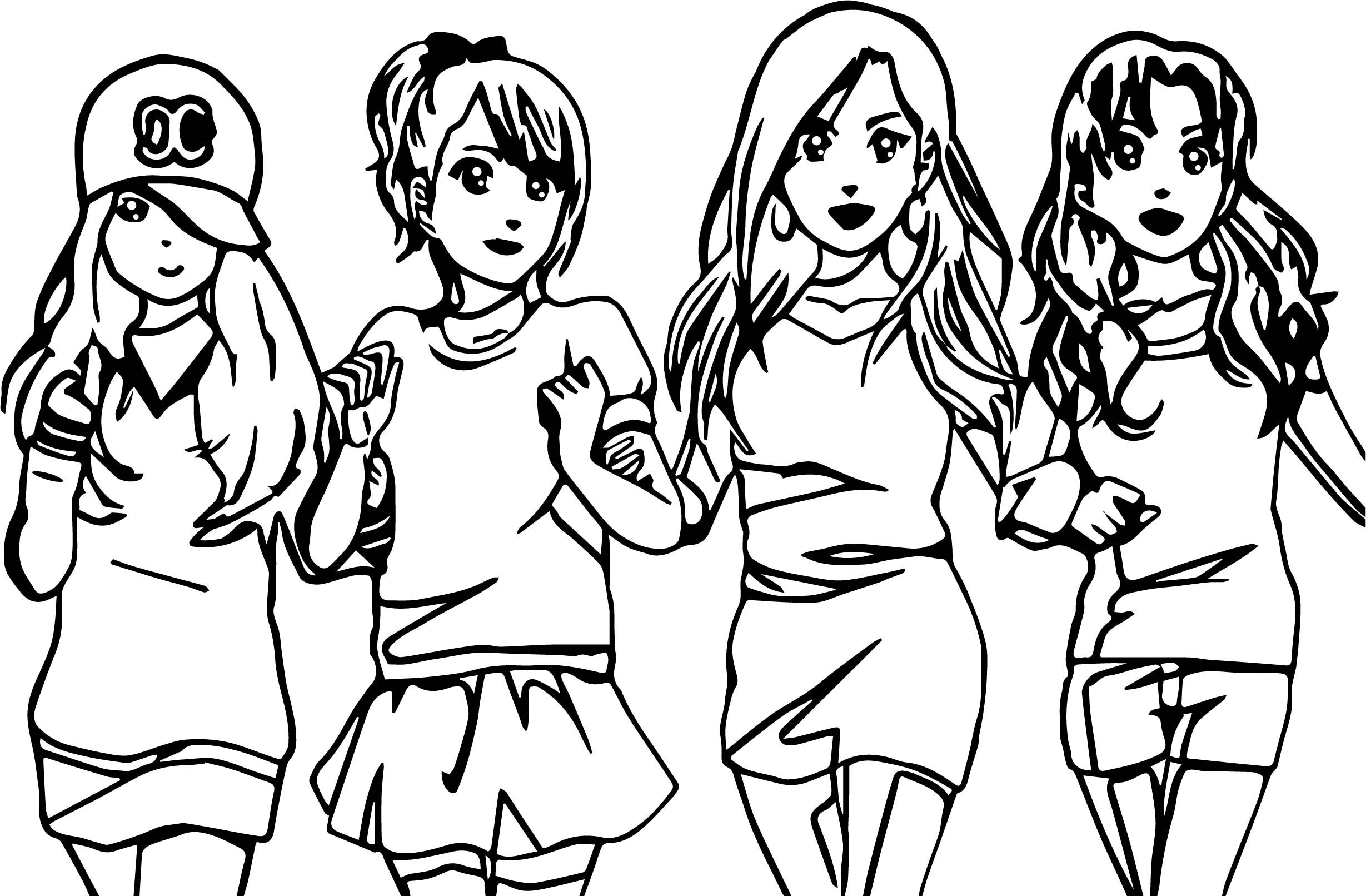 Little Mix Coloring Pages - Coloring Home