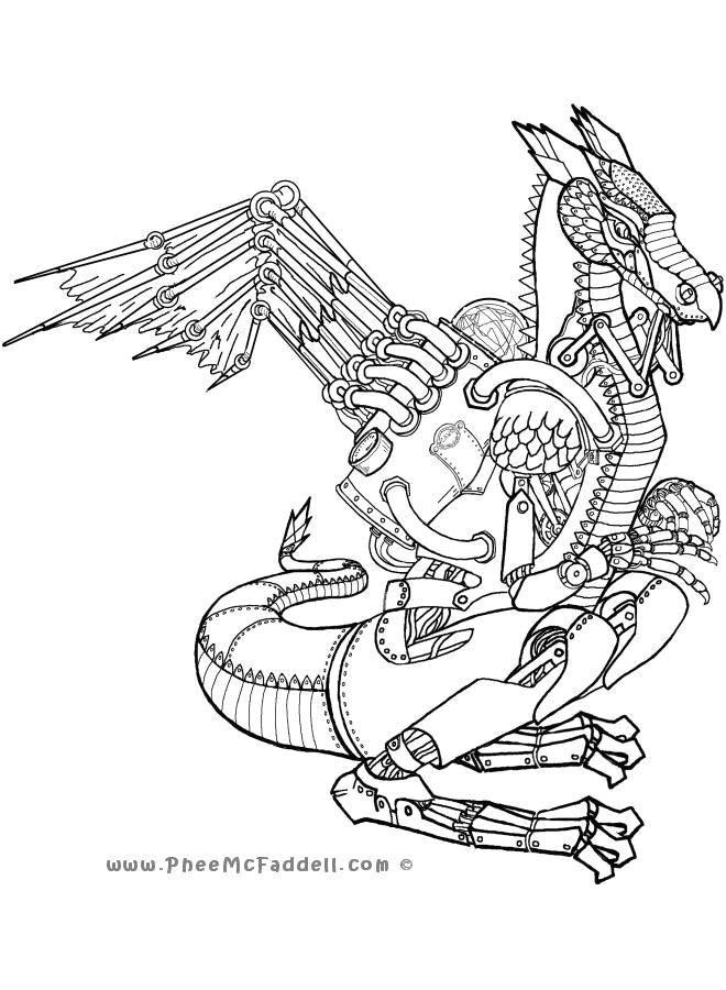 Dragon coloring page, Coloring pages ...pinterest.com