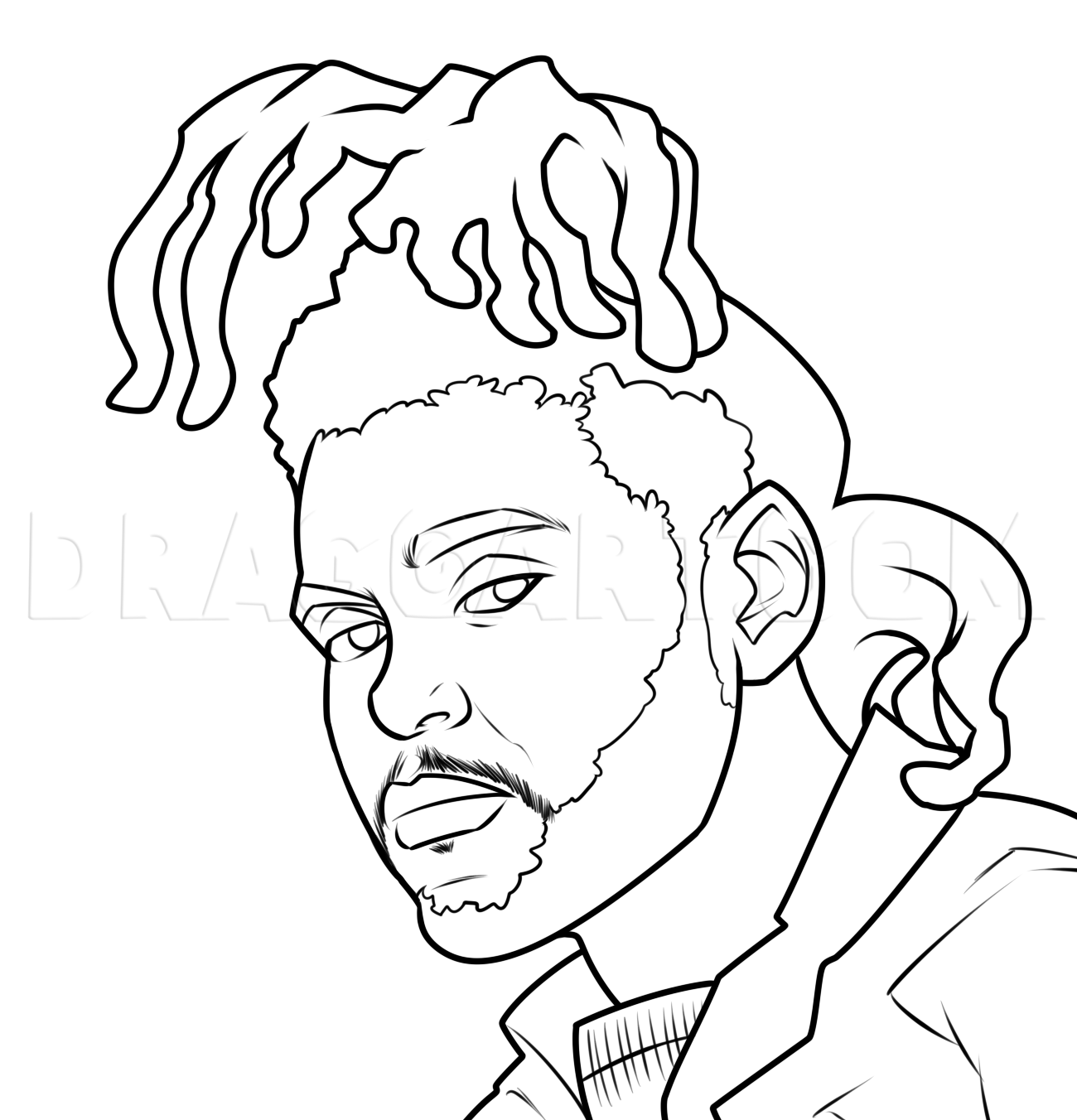 New The Weeknd Coloring Pages for Kids