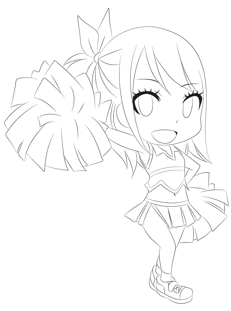 Anime Girl Coloring Pages   Free Printable Coloring Pages For Kids ...