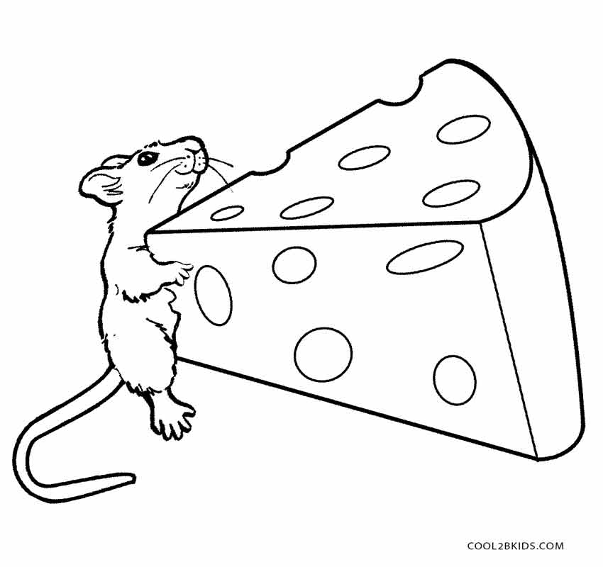 Printable Mouse Coloring Pages For Kids
