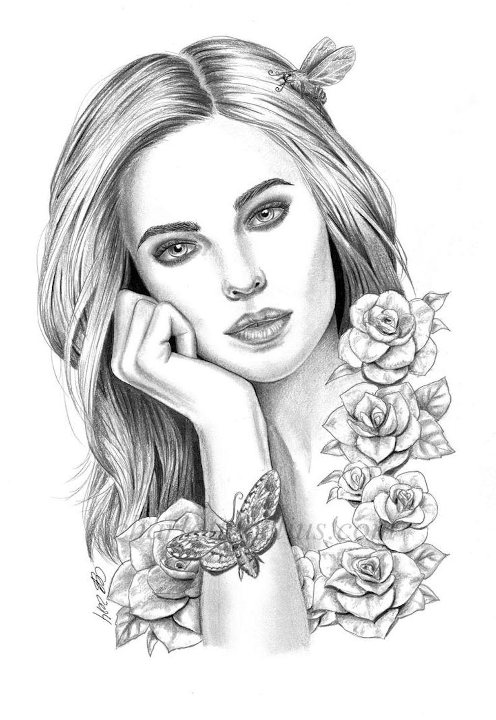 Realistic Coloring Pages For Advanced Artists, Fast Free And ...