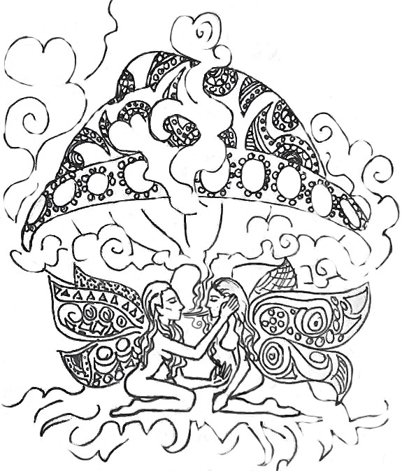 adult coloring pages stoner - Clip Art Library