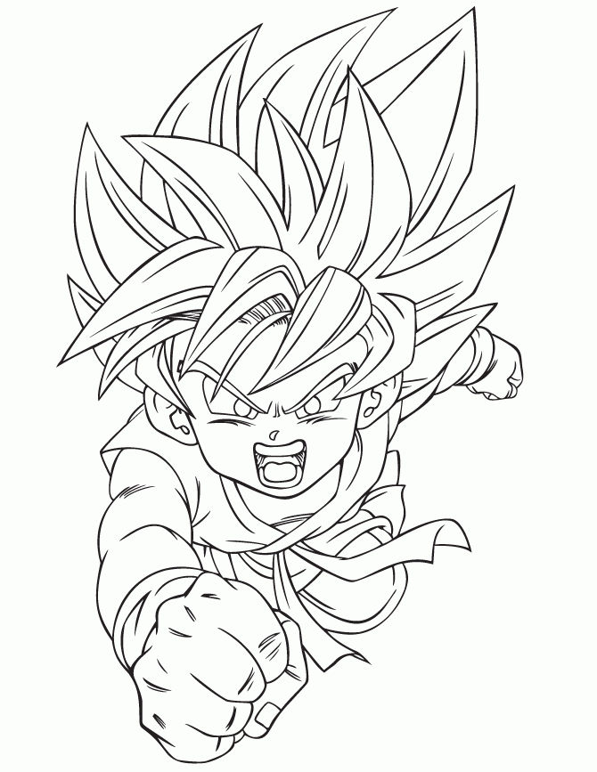 Records Dragon Ball Z Coloring Pages On Coloring Book, Collect ...