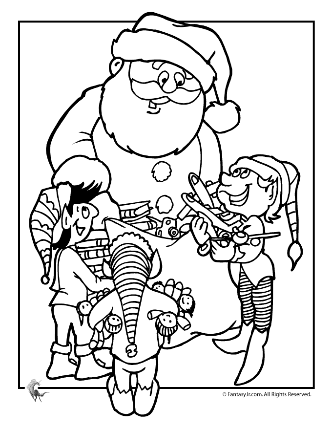 The Ultimate Collection of Christmas Coloring Pages - Woo! Jr ...