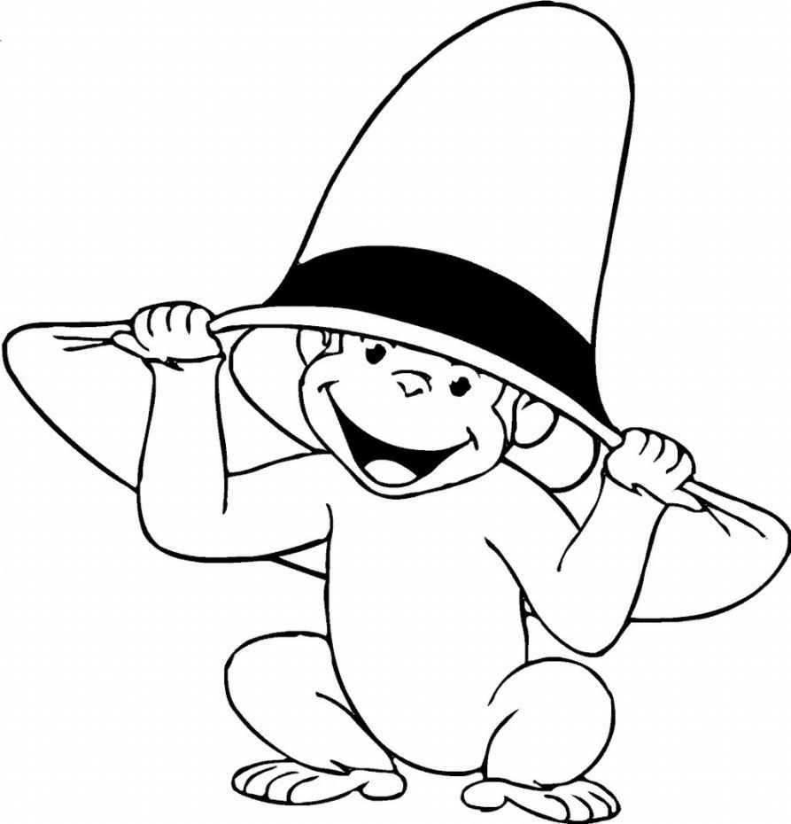 Cute Coloring Pages Of Baby Monkeys | Coloring Online