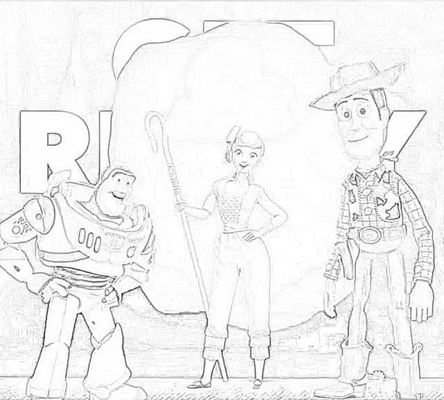 The Holiday Site: Toy Story 4 Coloring Pages Free and ...