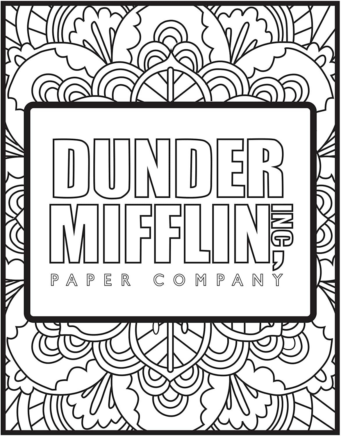 Amazon.com: 'The Office' Themed Coloring Pages (5 Pack): Arts ...