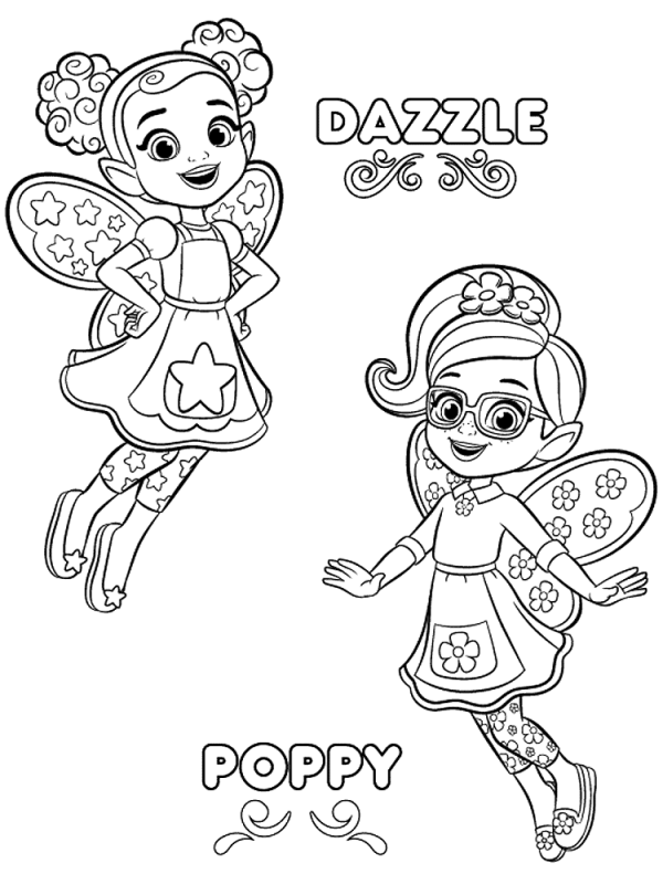 butterbean's cafe coloring pages (Updated 2023)
