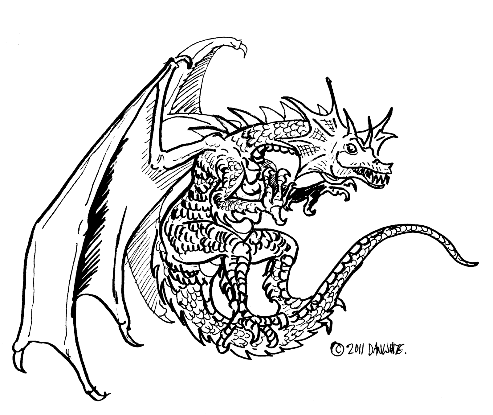 Cool Dragon Coloring Pages Related Keywords & Suggestions - Cool ...