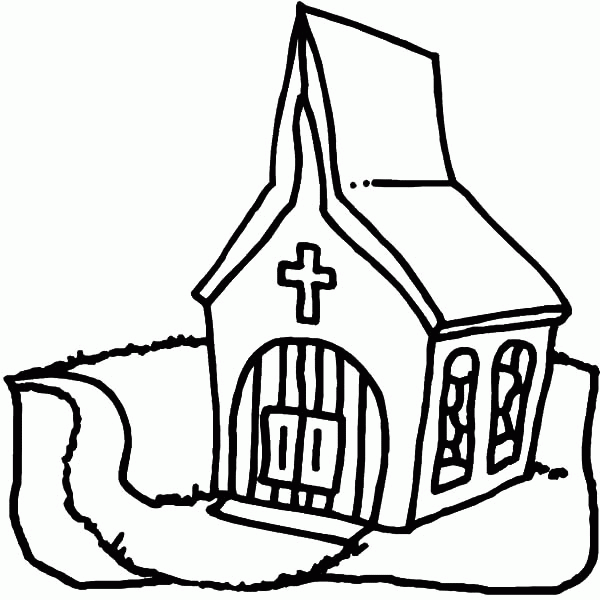 Church Coloring Pages For Kids - Coloring Home