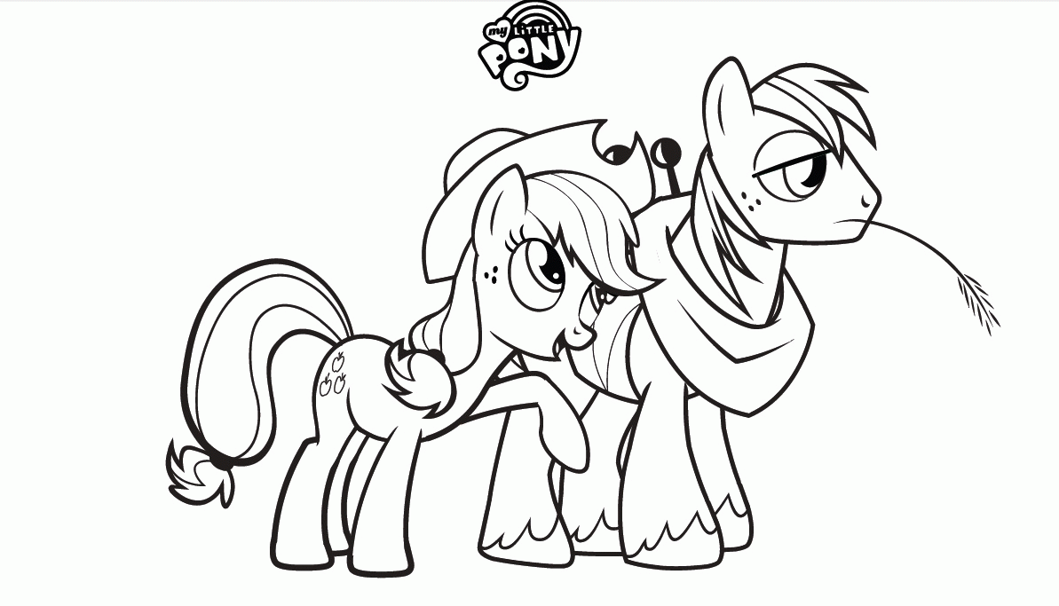 Format Free Printable My Little Pony Coloring Pages For Kids ...