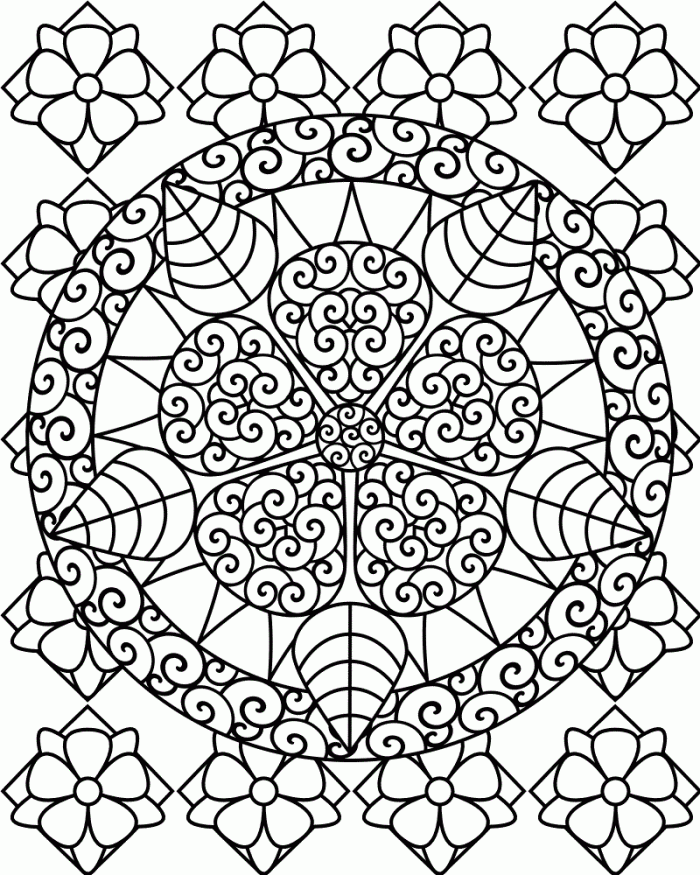 Elaborate Coloring Pages