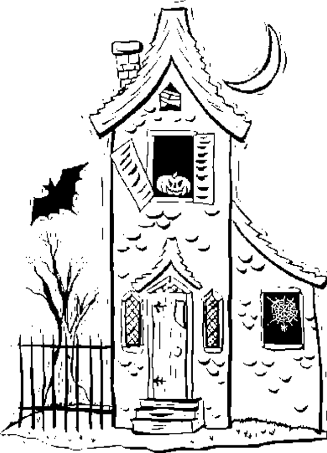 house picture coloring pages 43 - games the sun | games site flash 
