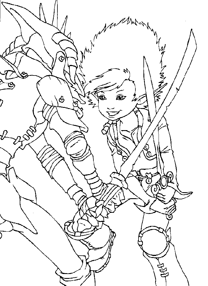 Arthur and the Minimoys - 999 Coloring Pages