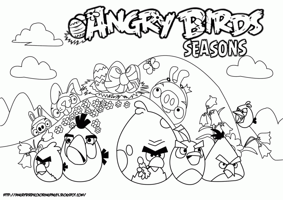 Angry Birds2 Coloring Page Drawing And Coloring For Kids 237059 