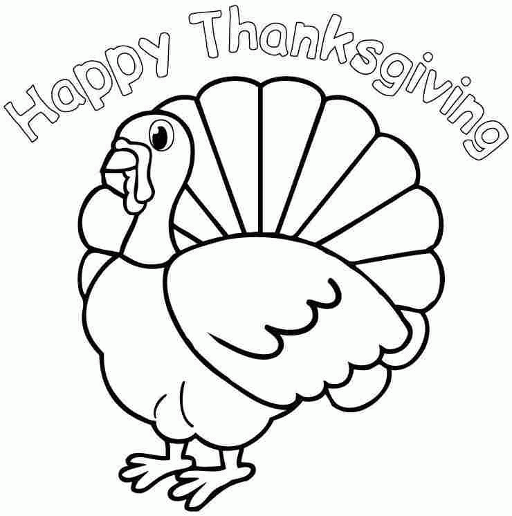 Thanksgiving Turkey Coloring Sheets Printable For Kids & Girls 2531#