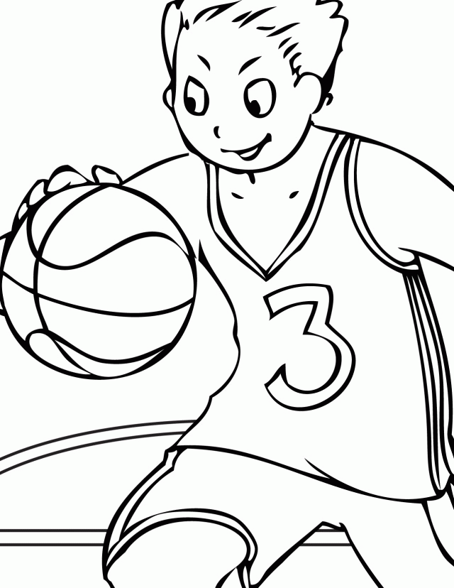Respect Coloring Sheets For Kids Basketball Coloring Sheets For 