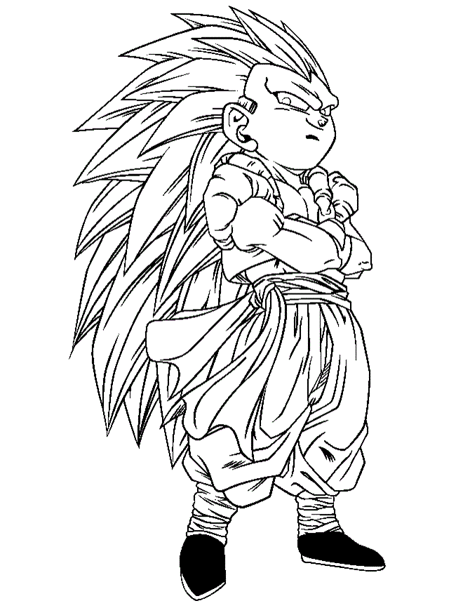 Drawings Of Dragon Ball Z Characters - Coloring Home