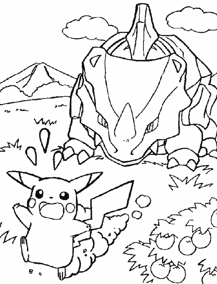 Printable B 16 Pokemon Coloring Pages