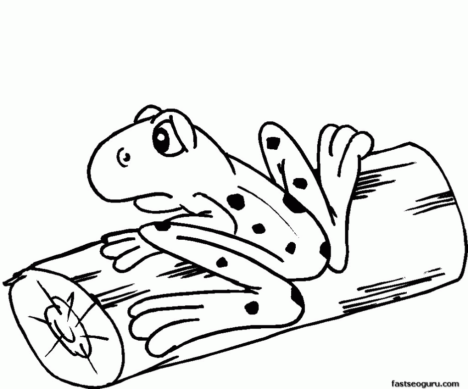 Homepage Animal Sad Frog Printable Coloring Pages Drawing And 